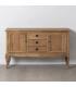 APARADOR MARRÓN MADERA DE PINO SALÓN 155 X 50 X 93 CM