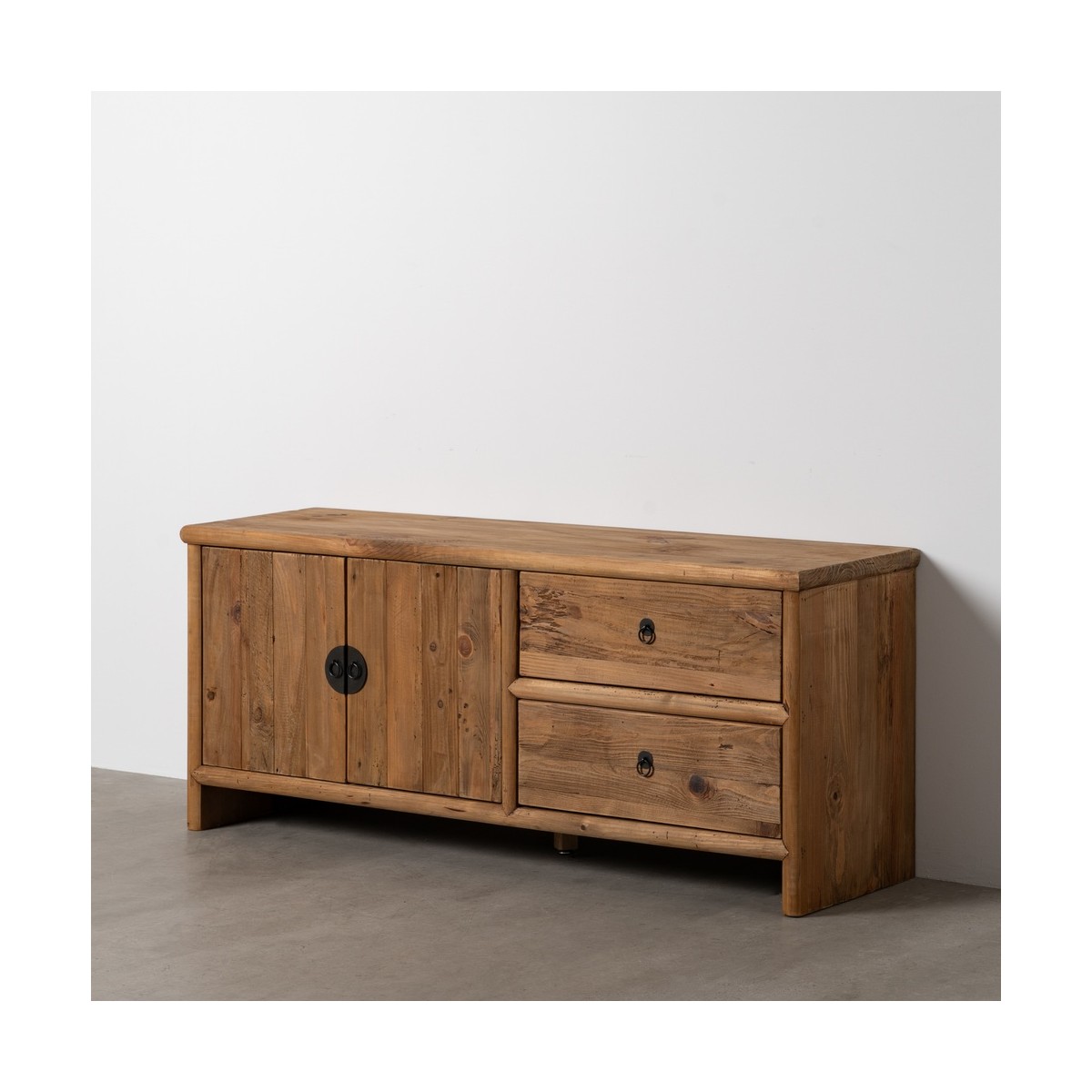 APARADOR NATURAL MADERA DE PINO SALÓN 155 X 44 X 65 CM