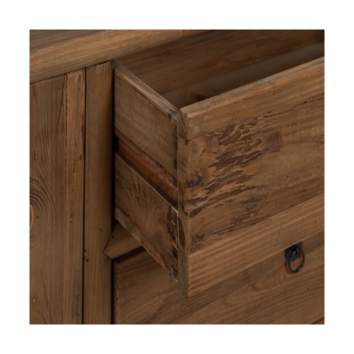 APARADOR NATURAL MADERA DE PINO SALÓN 155 X 44 X 65 CM