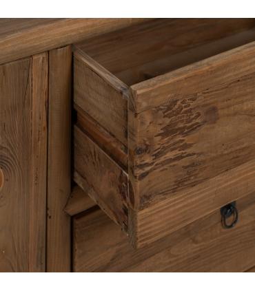 APARADOR NATURAL MADERA DE PINO SALÓN 155 X 44 X 65 CM