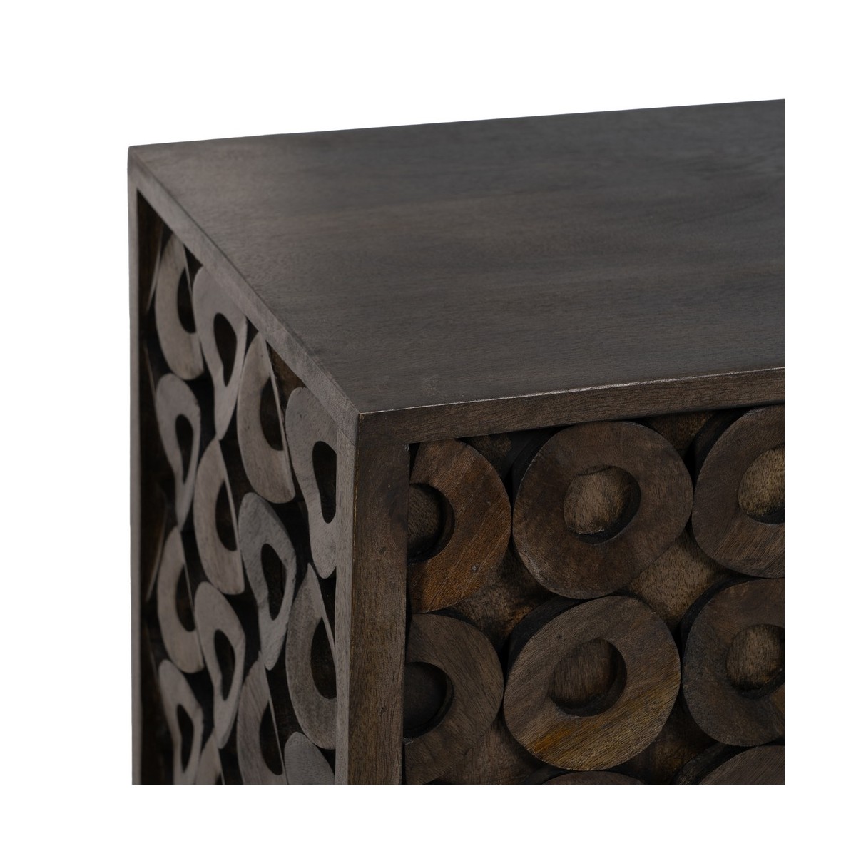 APARADOR MARRÓN MADERA DE MANGO SALÓN 152 X 40 X 82 CM