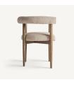 Bullay Accent Chair | Premium Bouclé & Ash Wood Design