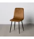 SILLA MOSTAZA METAL SALÓN 45 X 51 X 88,50 CM