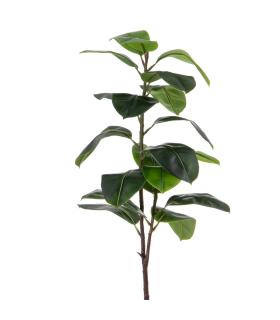 RAMA CAUCHO VERDE ARTIFICIAL DECORACIÓN 55 X 50 X 130 CM