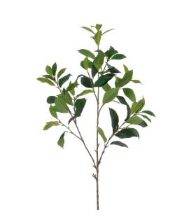RAMA HOJAS VERDE ARTIFICIAL DECORACIÓN 34 X 25 X 95 CM