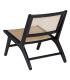 SILLÓN NATURAL-NEGRO MADERA-RATÁN SALÓN 60,50 X 73,50 X 72,5