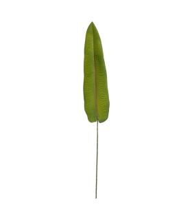 HOJA MANGO VERDE POLIETILENO DECORACIÓN 103 CM