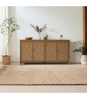 APARADOR NATURAL DM-MADERA 160 X 40 X 80 CM