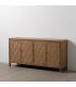 APARADOR NATURAL DM-MADERA 160 X 40 X 80 CM