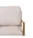 SILLÓN BLANCO-NATURAL MADERA-MDF 65 X 71 X 88 CM
