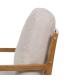SILLÓN BLANCO-NATURAL MADERA-MDF 65 X 71 X 88 CM
