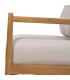 SILLÓN BLANCO-NATURAL MADERA-MDF 65 X 71 X 88 CM