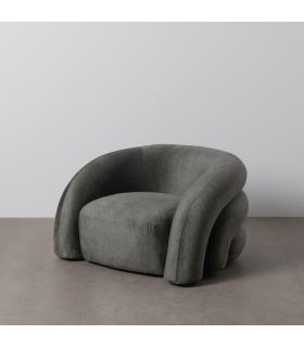 SILLÓN VERDE TEJIDO SALÓN 100 X 84 X 58 CM