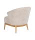 SILLÓN NATURAL-CREMA TEJIDO-MADERA SALÓN 71 X 75 X 76 CM