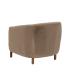 SILLÓN TAUPE TEJIDO-MADERA SALÓN 87 X 80 X 81 CM