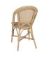 SILLA NATURAL RATÁN SALÓN 50 X 56 X 88 CM