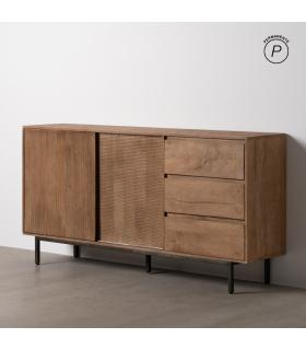 APARADOR NATURAL MADERA DE MANGO SALÓN 180 X 40 X 91 CM