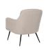 SILLÓN BEIGE TEJIDO-METAL 69 X 73 X 79 CM