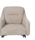 SILLÓN BEIGE TEJIDO-METAL 69 X 73 X 79 CM