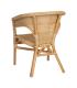 SILLA NATURAL RATÁN SALÓN 60 X 58 X 80 CM