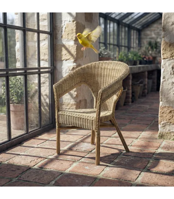 SILLA MIEL RATÁN SALÓN 60 X 62 X 78 CM