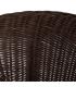 SILLA MARRÓN RATÁN SALÓN 60 X 62 X 78 CM