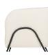 SILLÓN BLANCO TEJIDO-METAL SALÓN 68 X 66 X 74 CM