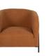 SILLÓN TERRACOTA TEJIDO-METAL SALÓN 68 X 66 X 74 CM