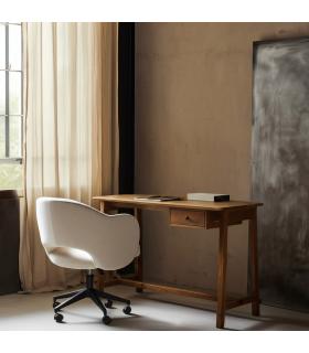 ESCRITORIO NATURAL MADERA DE MANGO 120 X 60 X 78 CM