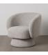SILLÓN GIRATORIO TEJIDO SALÓN 78 X 79 X 77 CM