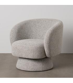 SILLÓN GIRATORIO TEJIDO SALÓN 78 X 79 X 77 CM