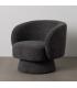 SILLÓN GIRATORIO TEJIDO SALÓN 78 X 79 X 77 CM