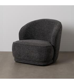 SILLÓN JASPEADO TEJIDO SALÓN 78 X 81 X 74 CM