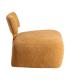 SILLÓN JASPEADO MOSTAZA TEJIDO-MADERA 60 X 72 X 64,50 CM