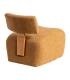 SILLÓN JASPEADO MOSTAZA TEJIDO-MADERA 60 X 72 X 64,50 CM