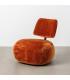 SILLÓN TERRACOTA TEJIDO SALÓN 67 X 73 X 67 CM