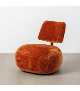 SILLÓN TERRACOTA TEJIDO SALÓN 67 X 73 X 67 CM