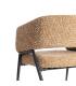 SILLÓN MOSTAZA TEJIDO-METAL SALÓN 71 X 70 X 75 CM