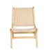 SILLA RELAX NATURAL MADERA 55 X 79 X 78 CM