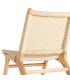 SILLA RELAX NATURAL MADERA 55 X 79 X 78 CM