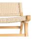 SILLA RELAX NATURAL MADERA 55 X 79 X 78 CM
