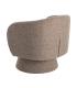 SILLÓN GIRATORIO BEIGE TEJIDO SALÓN 78 X 79 X 77 CM
