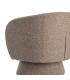 SILLÓN GIRATORIO BEIGE TEJIDO SALÓN 78 X 79 X 77 CM