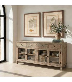 APARADOR MADERA DE PINO SALÓN 200 X 42 X 88 CM