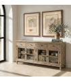 Reclaimed Pine Wood Sideboard 200 x 42 x 88 cm