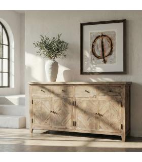 APARADOR MADERA DE PINO SALÓN 180 X 42 X 88 CM