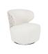 SILLÓN BITEJIDO CREMA-BEIGE 73 X 68 X 74 CM