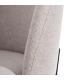 SILLA BEIGE TEJIDO-METAL MODERNO SALÓN 50 X 54 X 78,50 CM