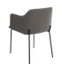 SILLA GRIS TEJIDO-METAL MODERNO SALÓN 52,50 X 53 X 77 CM