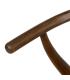 SILLA MARRÓN MADERA DE OLMO SALÓN 56 X 48 X 78 CM